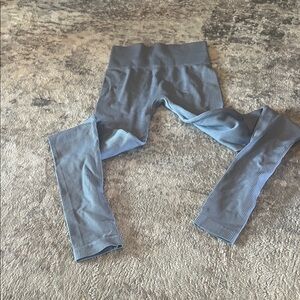 Pink Republic Women's Soft Blue Leggings